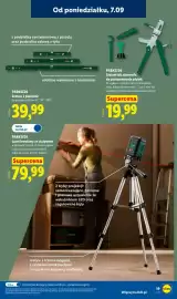 Lidl gazetka tydzień 37 Strona 23: PARKSIDE Zestaw 3 poziomic €39,99, Laser krzyżowy ze statywem €79,99