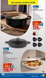 Lidl gazetka tydzień 37 Strona 37: Brytfanna żeliwna €119,99, Brytfanna żeliwna €129,00
