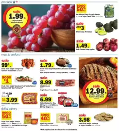 Meijer weekly ad week 36 Page 2: Meijer Cooked or Raw Shrimp €6,99, Meijer Fresh Whole Pork Shoulder Butt Roast €1,79