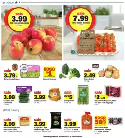 Meijer weekly ad week 36 Page 23: Sunset Seedless Mini Cucumbers €3,99, King's Hawaiian Rolls €3,99