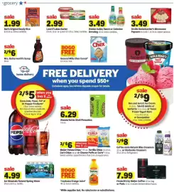 Meijer weekly ad week 36 Page 3: Meijer potato chips €6,00, Orville Redenbacher's Microwave Popcorn €3,49