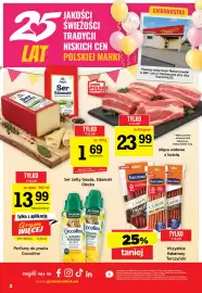 Gram Market gazetka tydzień 36 Strona 2: Mięso wołowe z kością €23,99, Ser żółty edamski Olecko €1,69