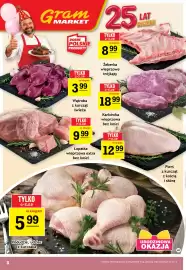 Gram Market gazetka tydzień 36 Strona 3: Łopatka wieprzowa extra bez kości €9,99, Wątroba z kurcząt świeża €3,99
