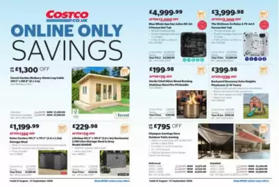 Costco leaflet Page 14: Herqs Chief 68cm Wood Burning Stainless Steel Fire Pit Bundle €199,98