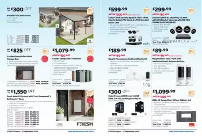 Costco leaflet Page 15: Ring Outdoor Cam 2 Pack With Additional Quick Release Battery €89,99