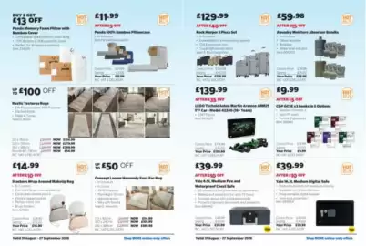 Costco leaflet Page 18: Cgp Gcse x3 Books €9,99, Absodry moisture absorber bundle €59,98