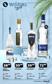 Netto gazetka | Alkohole Strona 5: Wódka czysta Soplica Szlachetna €28,99, Wódka czysta Finlandia €72,99