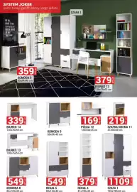 Merkury Market gazetka Strona 10: REGAŁ 5 €549,00, KOMODA 8 €549,00