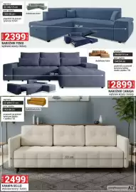 Merkury Market gazetka Strona 19: Narożnik Fenix €2.399,00, Narożnik Canada €2.899,00