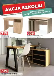 Merkury Market gazetka Strona 2: BIURKO DANIEL €319,00, BIURKO Z LAMELAMI CALI C-19 €669,00