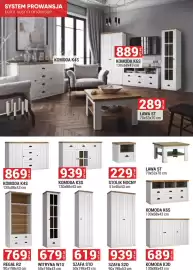 Merkury Market gazetka Strona 20: KOMODA K3S €939,00, SZAFА S2D €939,00