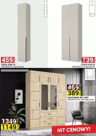 Merkury Market gazetka Strona 34: SZAFА SLIM 1D €459,00, SZAFА BELLUNO €1.149,00