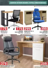Merkury Market gazetka Strona 6: BIURKO STIL 1 €179,00, KRZESŁO OBROTOWE NIXON €259,00