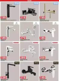 Merkury Market gazetka Strona 33: BATERIA BERGAMO natryskowa €149,00, BATERIA VINI BLACK wannowa €219,00