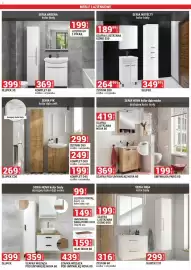 Merkury Market gazetka Strona 45: SERIA PIK kolor dąb craft €299,00, SZAFKA Lustrzana GIZMO E50 €264,99