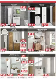 Merkury Market gazetka Strona 45: SERIA PIK kolor dąb craft €299,00, SZAFKA Lustrzana GIZMO E50 €264,99