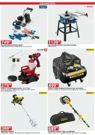 Merkury Market gazetka Strona 48: Piła ukosowa Scheppach HM254 €749,99, Stanley Fatmax Kompresor Bezolejowy Wyciszony €499,99