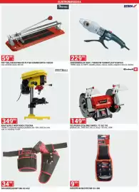 Merkury Market gazetka Strona 50: TOP TOOLS MASZYNA DO PŁYTEK CERAMICZNYCH 16B230 €59,99, KIESZEŃ NA MŁOTEK MN-03-406 €9,99