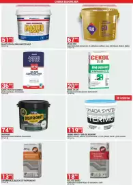 Merkury Market gazetka Strona 62: ATLAS GTA super biała gładź polimerowa €67,99, TERMO BRAVO TYNK SILIKONOWY €119,99