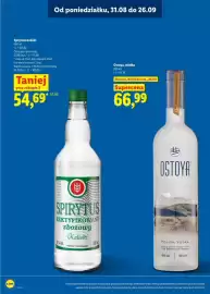 Lidl gazetka | Alkohole Strona 10: Spirytus rektyfikowany Kaliski €54,69