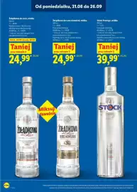 Lidl gazetka | Alkohole Strona 4: Wódka Stock €39,99, Wódka Żołądkowa €24,99