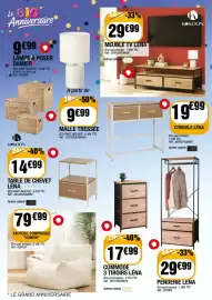 Catalogue La Foir'Fouille semaine 36 page 4: COMPRI Fauteuil compressé €79,00, KOKOON MEUBLE TV LÉNA €29,99