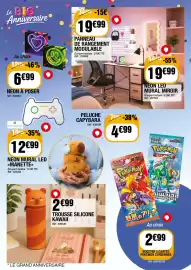 Catalogue La Foir'Fouille semaine 36 page 5: PANNEAU DE RANGEMENT MODULABLE €19,99, Pokémon Booster 5 Cartes €2,99