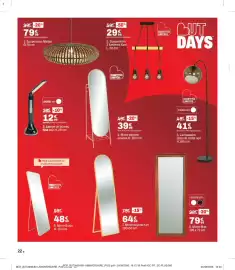 Catalogue BUT page 22: Kim Miroir psyché €64,99, Miroir Susie €48,99