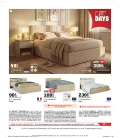 Catalogue BUT page 26: Best Lit 140x190 cm €169,99, Celest Lit 140x190 cm €99,00