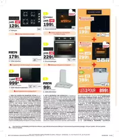 Catalogue BUT page 39: SIGNATURE Four encastrable €229,99, FAR Table induction €179,99