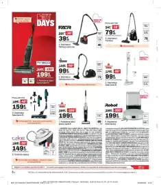 Catalogue BUT page 6: Bissell Aspirateur balai sans fil €99,99, HOOVER Aspirateur traîneau sans sac €99,99
