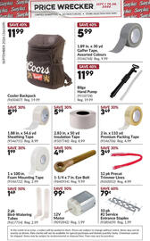 Princess Auto flyer Page 34: Insulation Tape €5,99, Eye Bolt €4,99