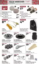 Princess Auto flyer Page 20: Clear Quick-Fill Funnel €2,29, 5 in. Sanding Disc Backing Pad €6,49