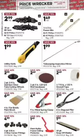 Princess Auto flyer Page 27: Paint Roller Frame Ceiling Protector €1,49, Metal Spring Clamp €4,19