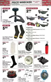 Princess Auto flyer Page 31: .095 in. Dual-Line Cartridge €3,49, Pressure Washer Gauge €2,99