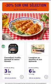 Catalogue Picard page 14: Picard Lasagnes €6,99, Cannellani Cannelloni ricotta épinard et sauce tomate €3,99