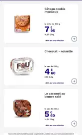 Catalogue Picard page 17: Picard Fou DE Chocolat-Noisette €4,60, Picard Gâteau cookie moelleux €7,95