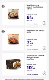 Catalogue Picard page 7: Pleo Manchons de poulet €7,49, Aiguillettes de poulet marinées au citron €6,99