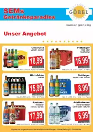 Getränke Göbel Prospekt Seite 1