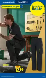 Catalogue Lidl | Exclus Web page 5: PARKSIDE PERFORMANCE Pantalon de travail homme €12,99