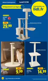Catalogue Lidl | Exclus Web page 6: ZOOFARI Arbre à chat €14,99, ZOOFARI Arbre à chat €9,99