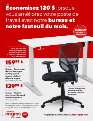 Staples flyer (valid until 30-09)