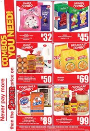 Boxer catalogue week 36 Page 4: ESSENTIALS COMBO €89,00, RHODES Fruit Juice Nectar Blend Assorted €45,00