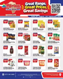 Africa Cash and Carry catalogue week 35 Page 2: Thokoman Peanut Butter Smooth €29,99, Buldak Noodles Assorted €118,50