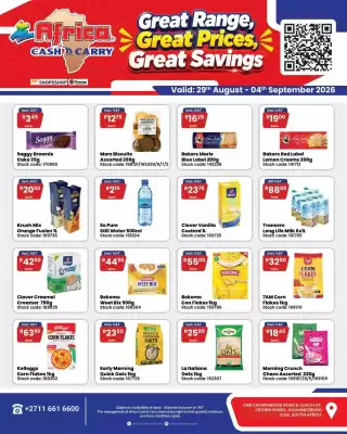 Africa Cash and Carry (valid until 4-09)
