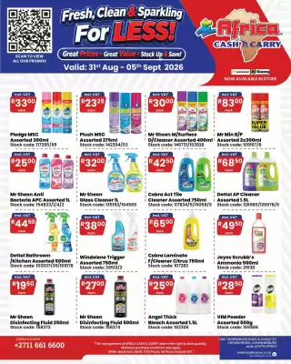 Africa Cash and Carry (valid until 5-09)