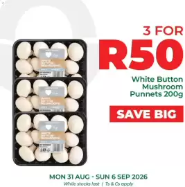 Food Lover's Market catalogue week 36 Page 2: White Button Mushrooms €50,00