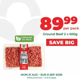 Food Lover's Market catalogue week 36 Page 7: Food Lover's Ground Beef €89,99