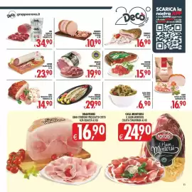 Volantino Deco Iperstore Pagina 15: Franchi salame finocchiona I.G.P. €19,90, Senfter Speck Classico Gran Resa €15,90