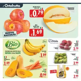 Volantino Deco Iperstore Pagina 18: Pesche pasta gialla selezione GB Italia €1,79, Mele Royal Gala €1,69
